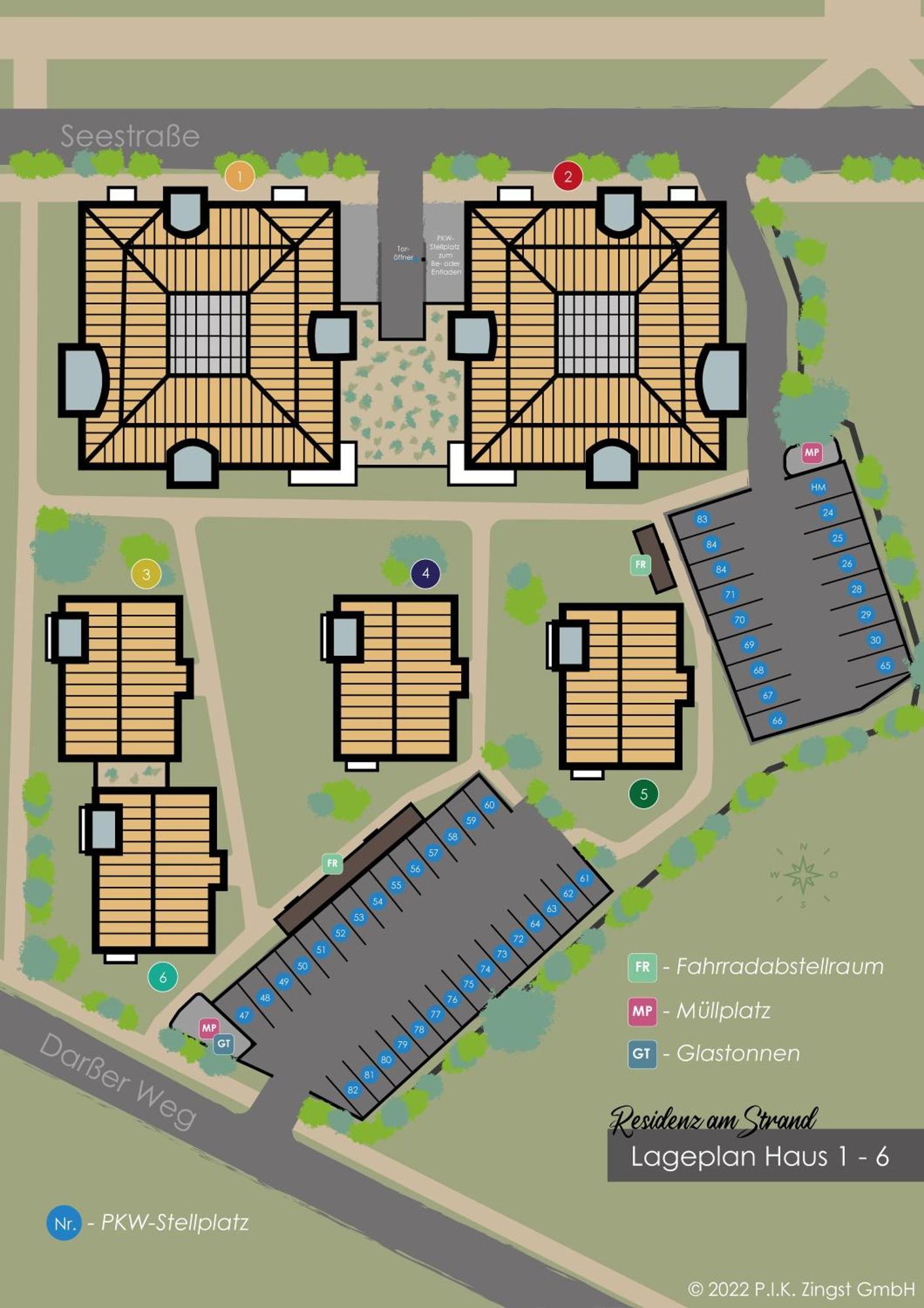 Residenz Am Strand Wohnung 2-29 징스트 외부 사진